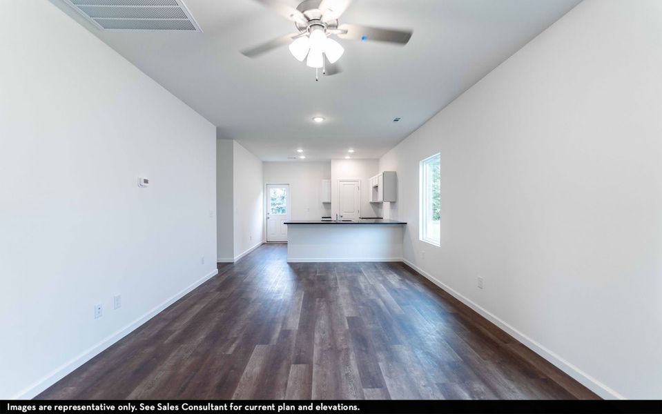 Spacious, unfurnished interior of a new home in Stonehenge, Manchester (Image 8).