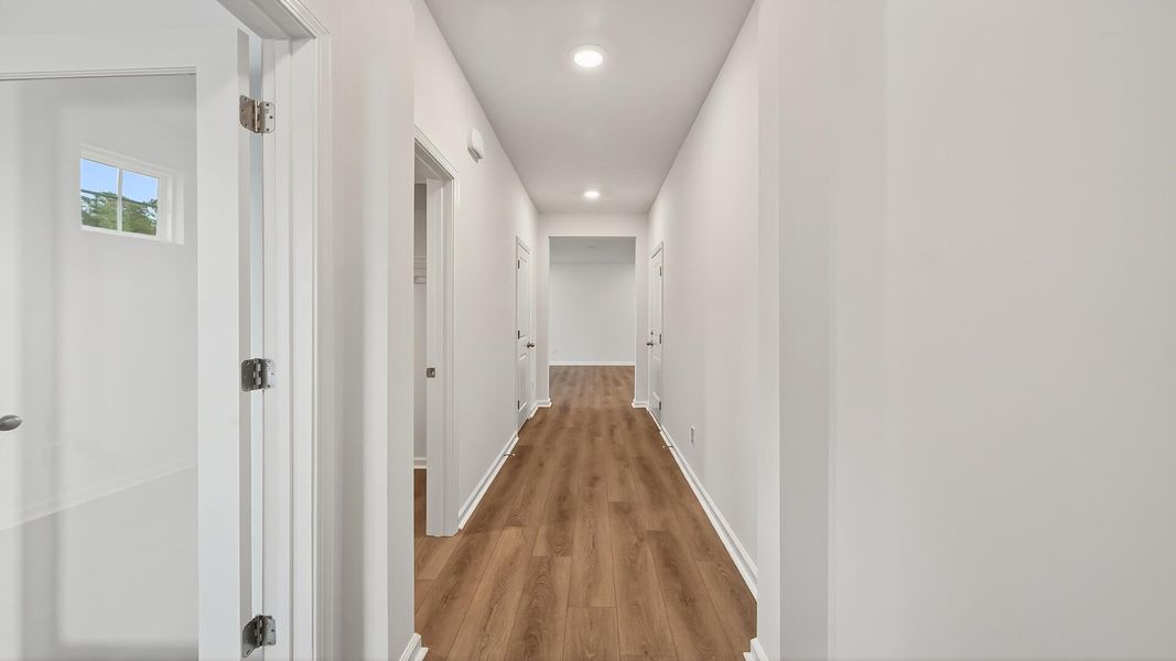 Spacious, unfurnished interior of a new home in Creekside at Andrews, Summerville (Image 16).