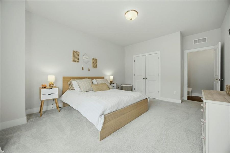 Furnished interior view inside a new home in , Cumming (Image 18).