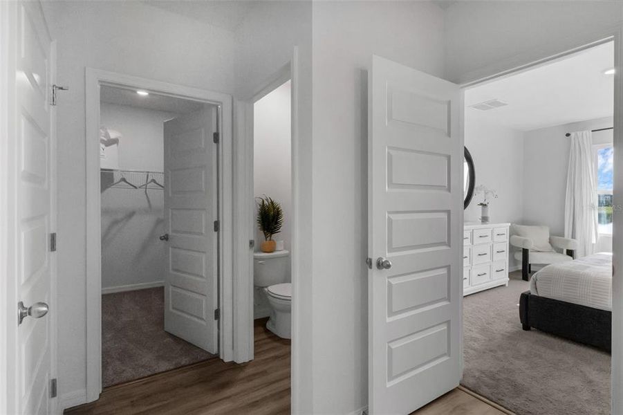 Furnished interior view inside a new home in Wind Meadows South, Bartow (Image 12).