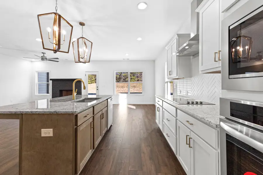 Furnished interior in a model home at Standing Oaks in Senoia (Image 7).