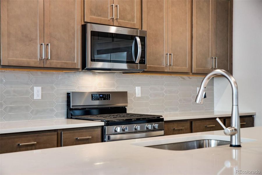 Close-up of interior finishes inside a home in Medley at Reunion Ridge, Commerce City (Image 19).