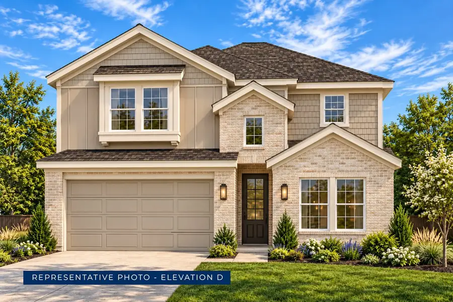 Representative exterior photo of a completed home built from the Ford F by First Texas Homes in Spiritas Ranch, Little Elm, TX (Image 20).