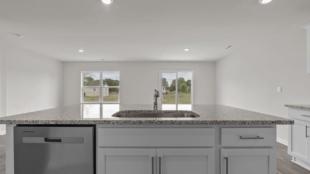 Furnished interior view inside a new home in Aspen Place, Thomasville (Image 8).