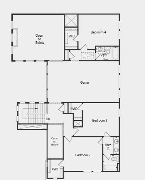 Structural options added include: downstairs bedroom and bath.