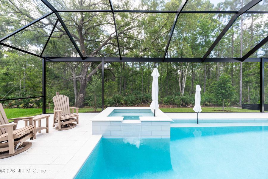 Exterior details and patio area of a home in , St. Johns (Image 25).