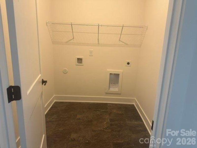 Laundry room on main level Laundry room on main level