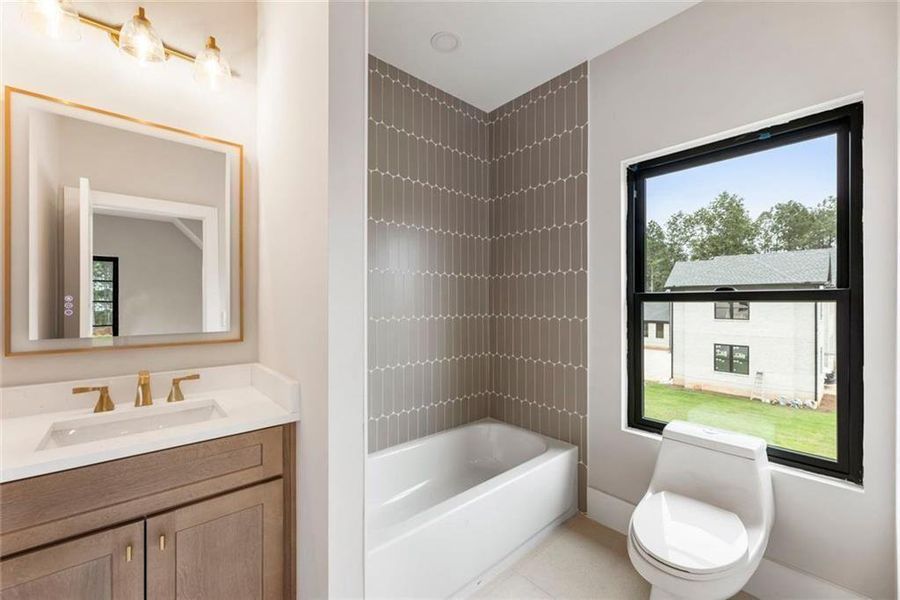 Furnished interior view inside a new home in , Milton (Image 10). Furnished interior view inside a new home in , Milton (Image 10).