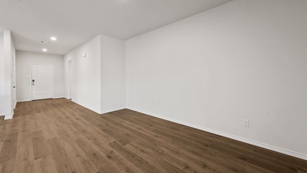 Representative unfurnished interior of a home built from the Holden by D.R. Horton in Whitewing Trails, Princeton (Image 13).