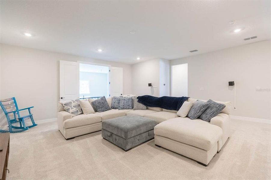Furnished interior view inside a new home in , Land O' Lakes (Image 17).