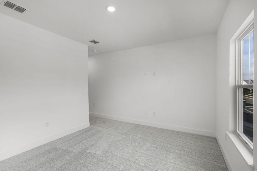 Representative unfurnished interior of a home built from the Newton by Rockwell Homes in Harvest at Ovation - Townhomes, Winter Garden (Image 71). Representative unfurnished interior of a home built from the Newton by Rockwell Homes in Harvest at Ovation - Townhomes, Winter Garden (Image 71).
