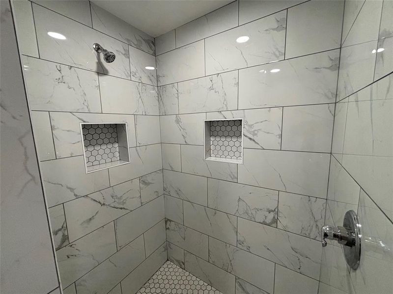 Close-up of interior finishes inside a home in , Bowie (Image 11).