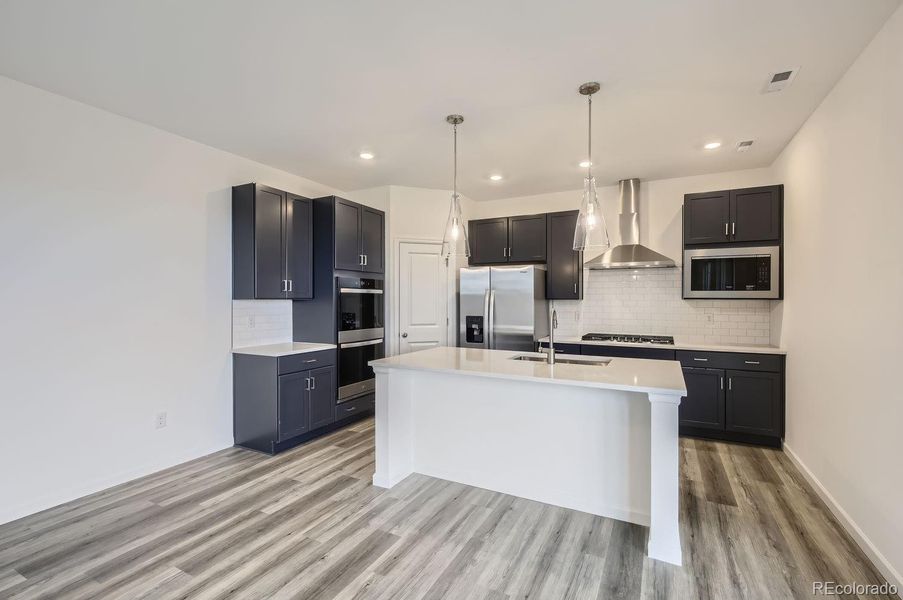 Sierra Kitchen - Picture not of actual home