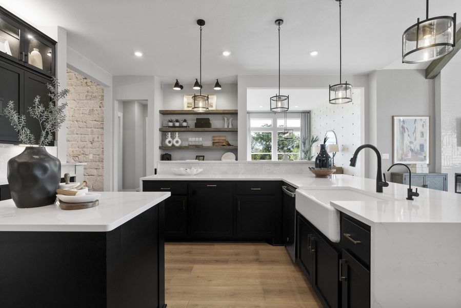 Furnished interior view inside a new home in Broken Oak, Georgetown (Image 18). Furnished interior view inside a new home in Broken Oak, Georgetown (Image 18).