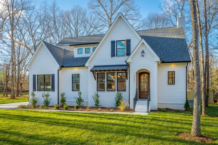 Representative exterior photo of a completed home built from the Carolina A by Riverstone Construction, LLC in Jasper Highlands, Guild, TN (Image 31).