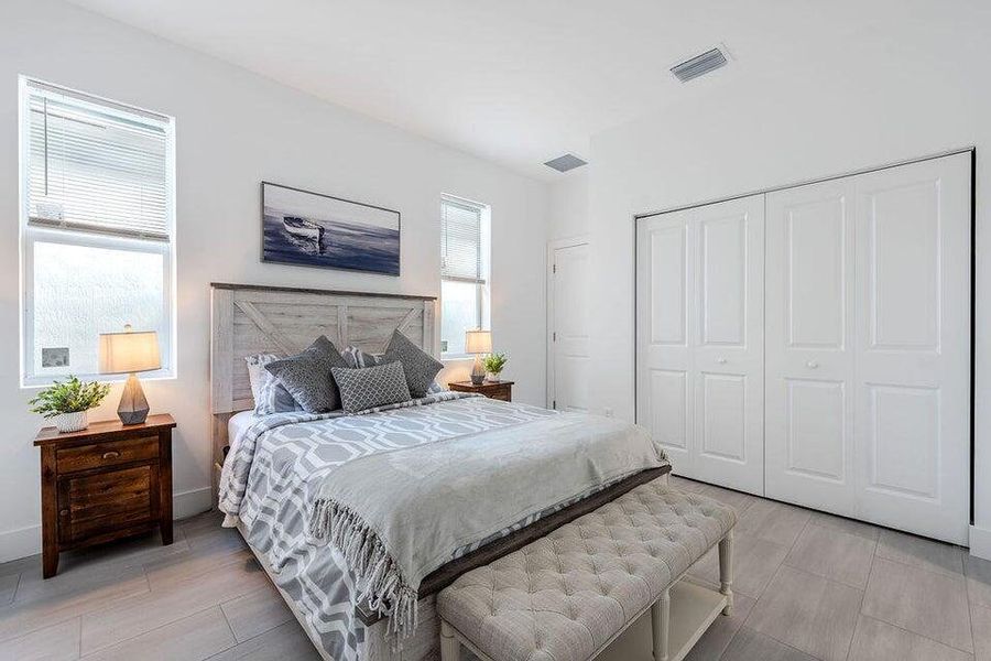 Furnished interior view inside a new home in , West Palm Beach (Image 6).