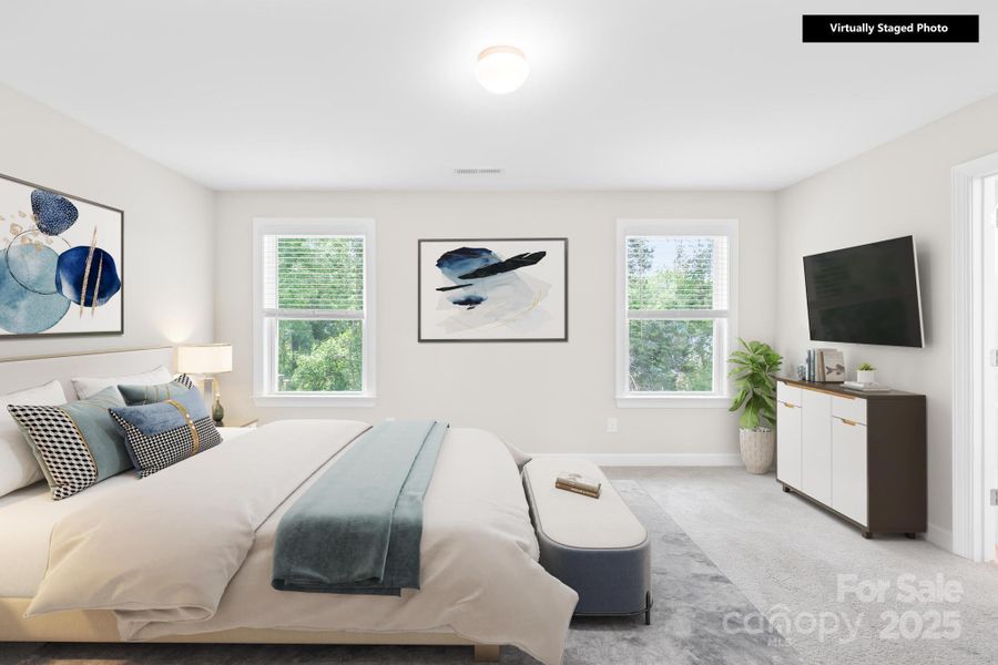 Furnished interior view inside a new home in , Mooresville (Image 12).