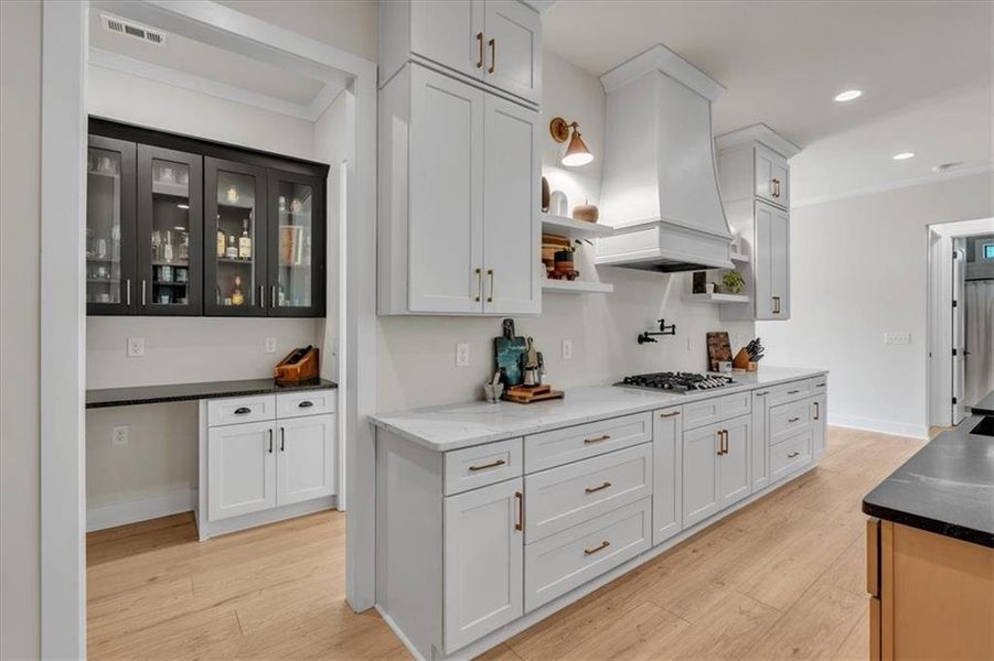 Furnished interior view inside a new home in , Dallas (Image 8).