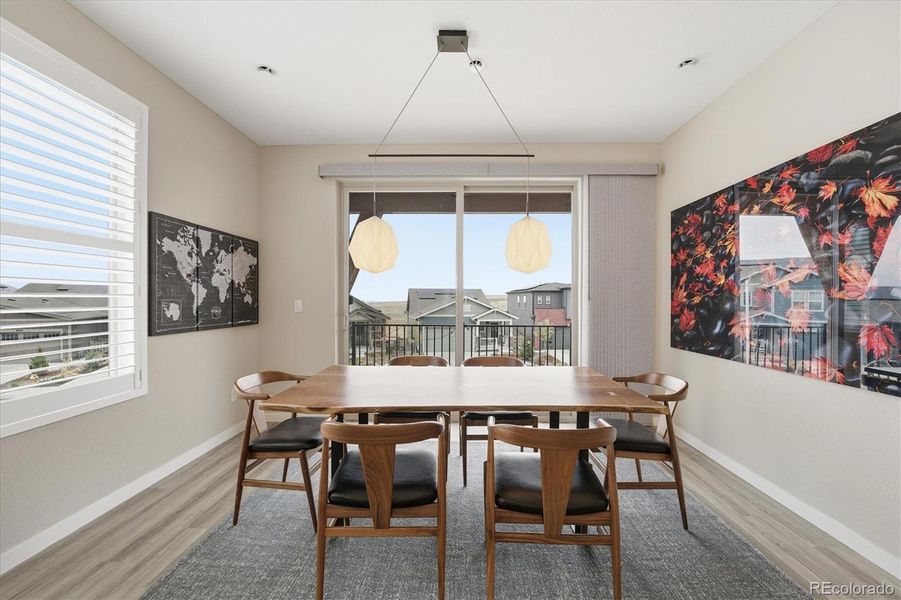 Furnished interior view inside a new home in , Littleton (Image 17).