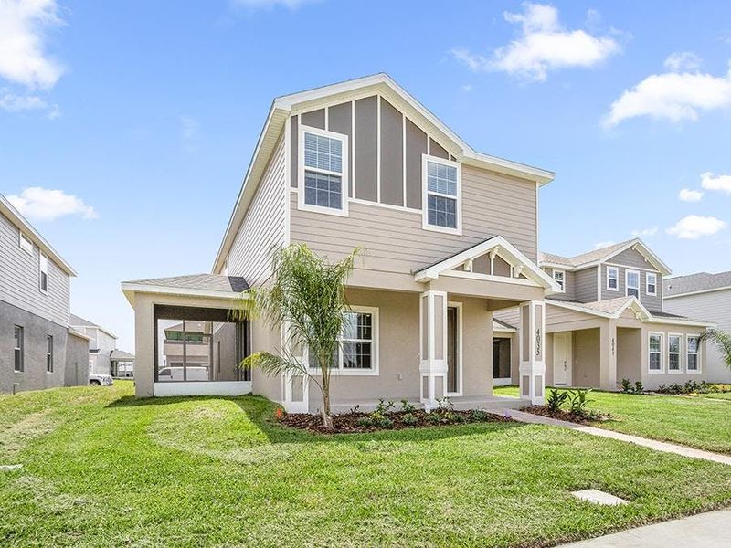 Multiple exterior elevations are available - Danyella bungalow by Highland Homes