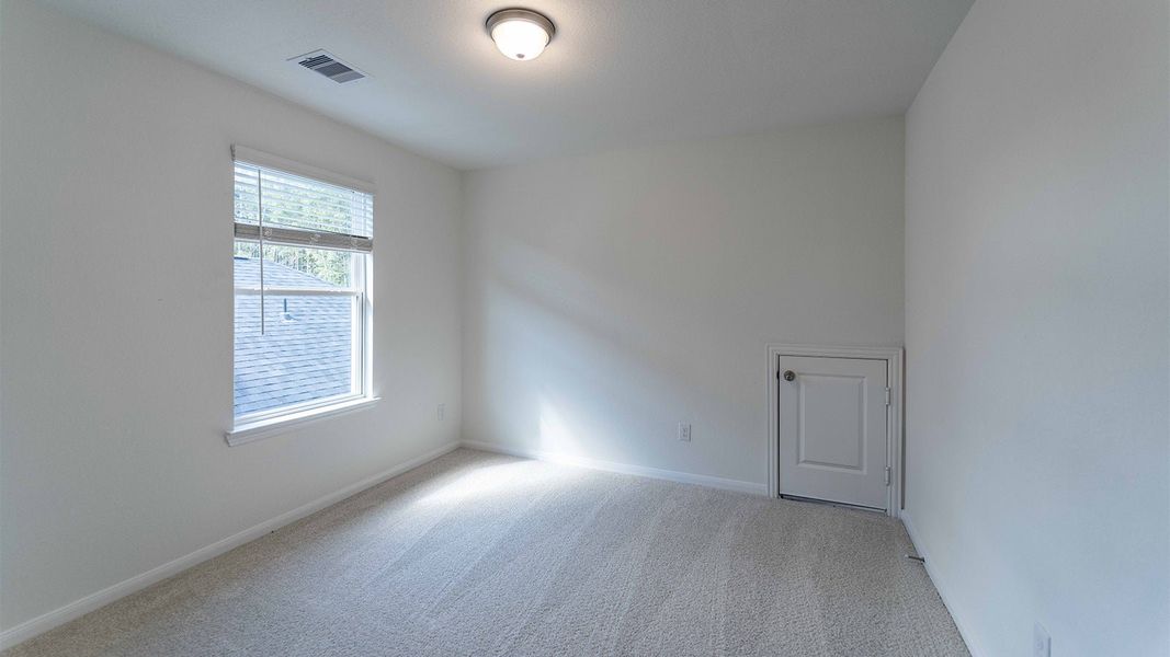 Spacious, unfurnished interior of a new home in The Canopies, Splendora (Image 37).