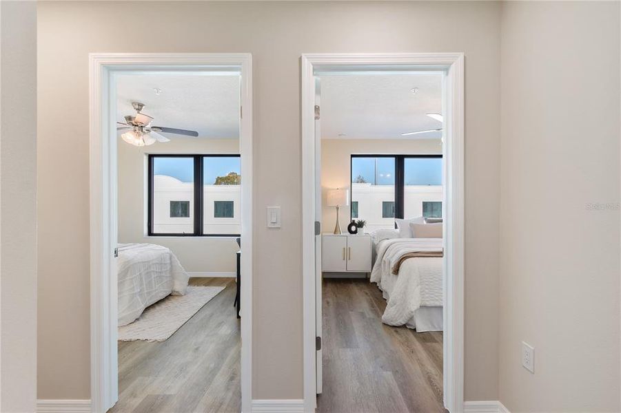 Furnished interior view inside a new home in , Tampa (Image 19).