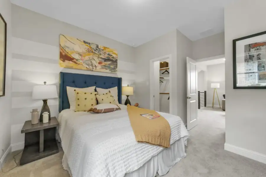 Representative furnished interior of a home built from the Melrose by Landon Homes in Lexington Frisco, Frisco (Image 24).