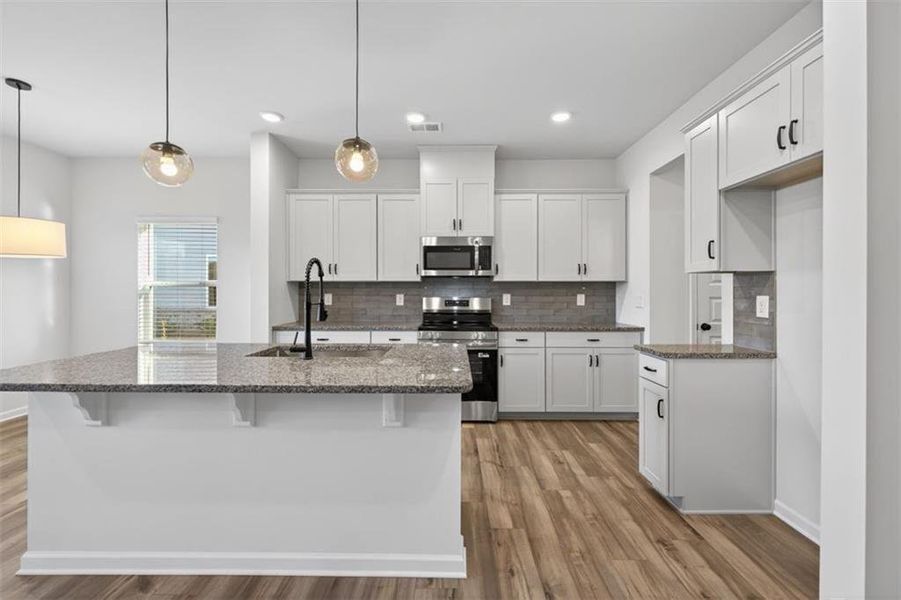Furnished interior view inside a new home in Franklin Manor, Lawrenceville (Image 5).