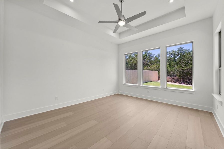 Spacious, unfurnished interior of a new home in Santa Rita Ranch - Eldorado, Liberty Hill (Image 11). Spacious, unfurnished interior of a new home in Santa Rita Ranch - Eldorado, Liberty Hill (Image 11).