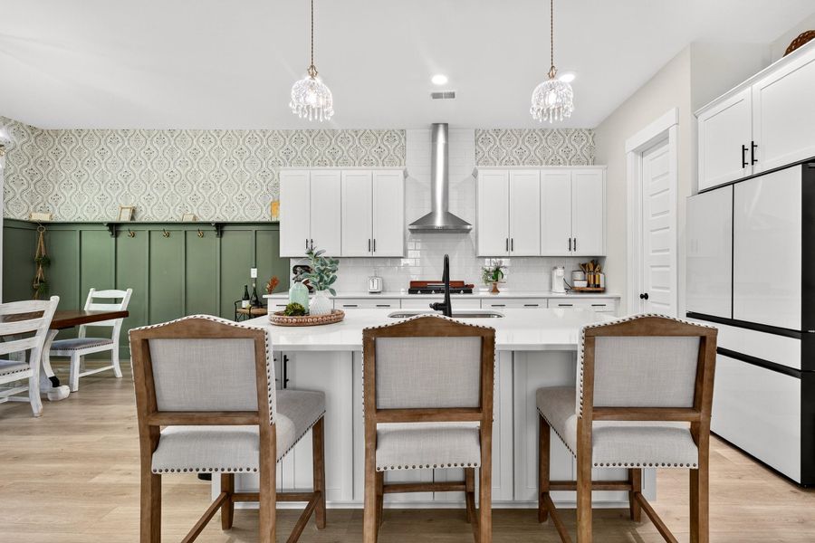 Furnished interior view inside a new home in , Ravenel (Image 27).