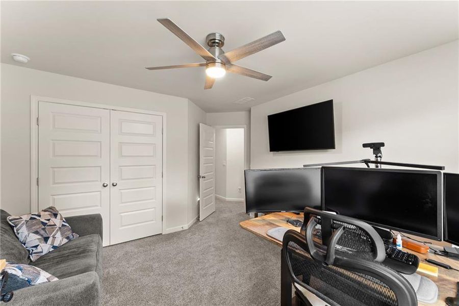 Furnished interior view inside a new home in , Dawsonville (Image 54).