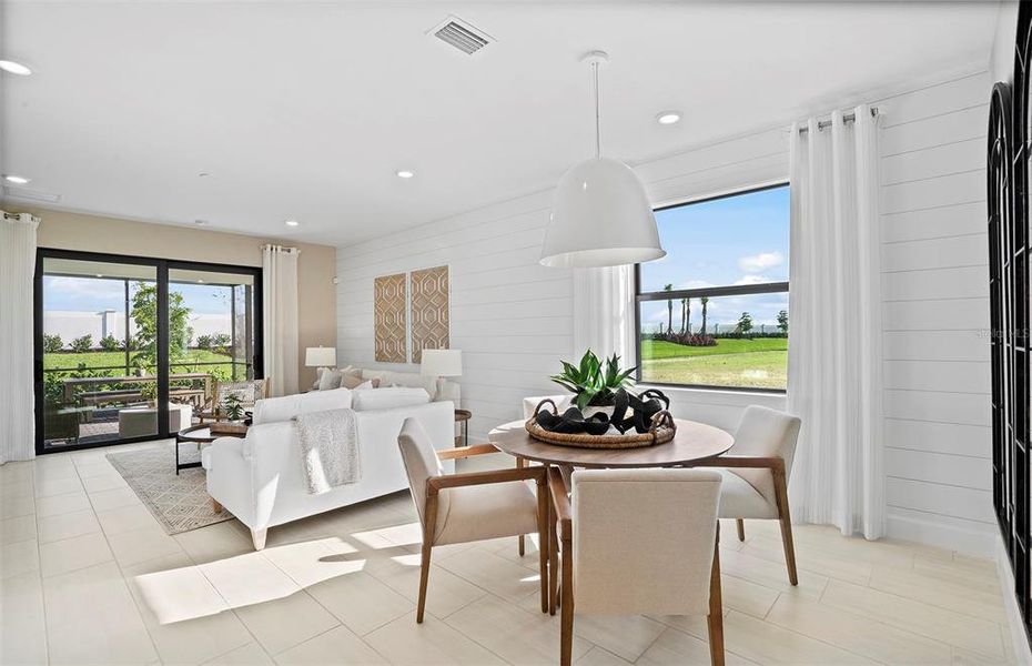 Furnished interior view inside a new home in Talon Preserve on Palmer Ranch, Nokomis (Image 9).