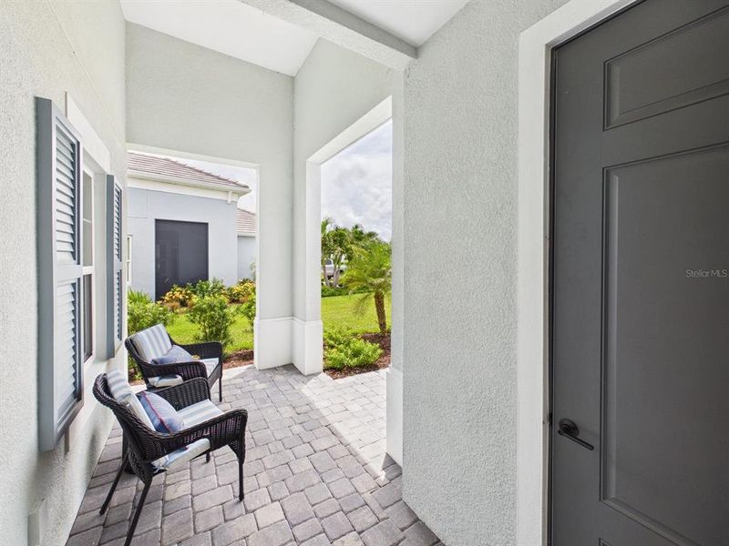 Exterior details and patio area of a home in , Sarasota (Image 29). Exterior details and patio area of a home in , Sarasota (Image 29).