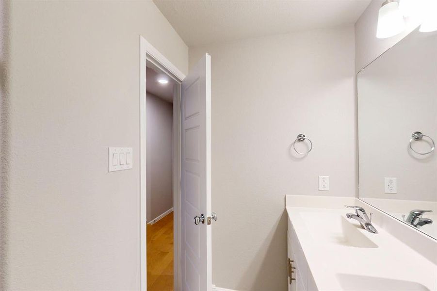 Furnished interior view inside a new home in The Preserve, Justin (Image 12). Furnished interior view inside a new home in The Preserve, Justin (Image 12).