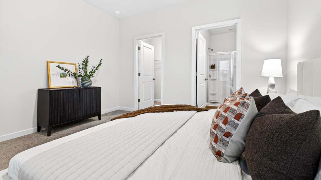 Furnished interior view inside a new home in The Hamptons at Hickory, Hickory (Image 13). Furnished interior view inside a new home in The Hamptons at Hickory, Hickory (Image 13).