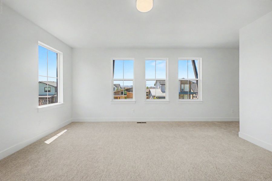 Spacious, unfurnished interior of a new home in West Grange, Longmont (Image 30). Spacious, unfurnished interior of a new home in West Grange, Longmont (Image 30).