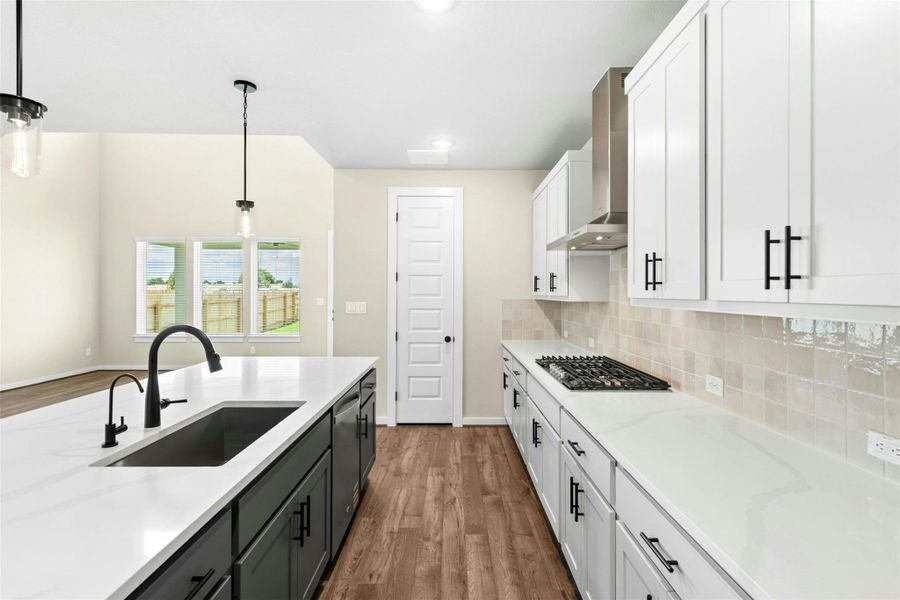 Furnished interior view inside a new home in East View Farms, Georgetown (Image 9).