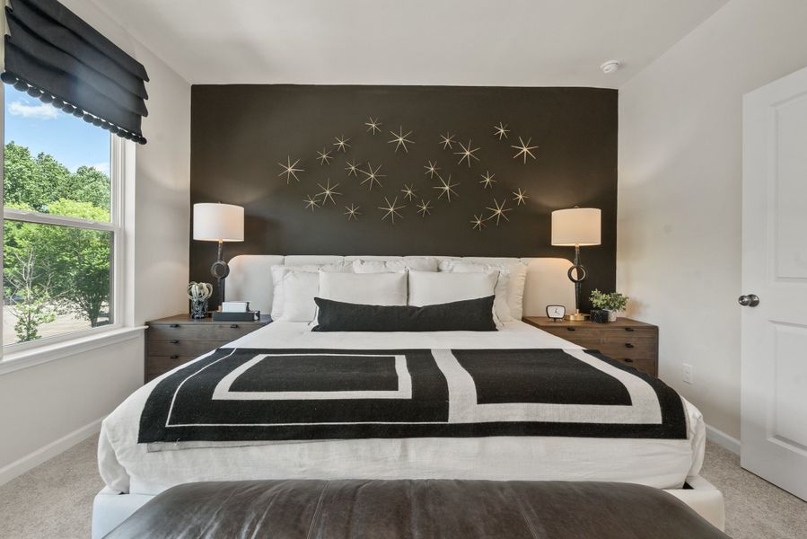 Furnished interior view inside a new home in Alder Creek, Cumming (Image 25).