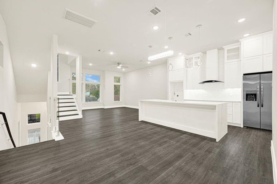 Spacious, unfurnished interior of a new home in , Houston (Image 14). Spacious, unfurnished interior of a new home in , Houston (Image 14).