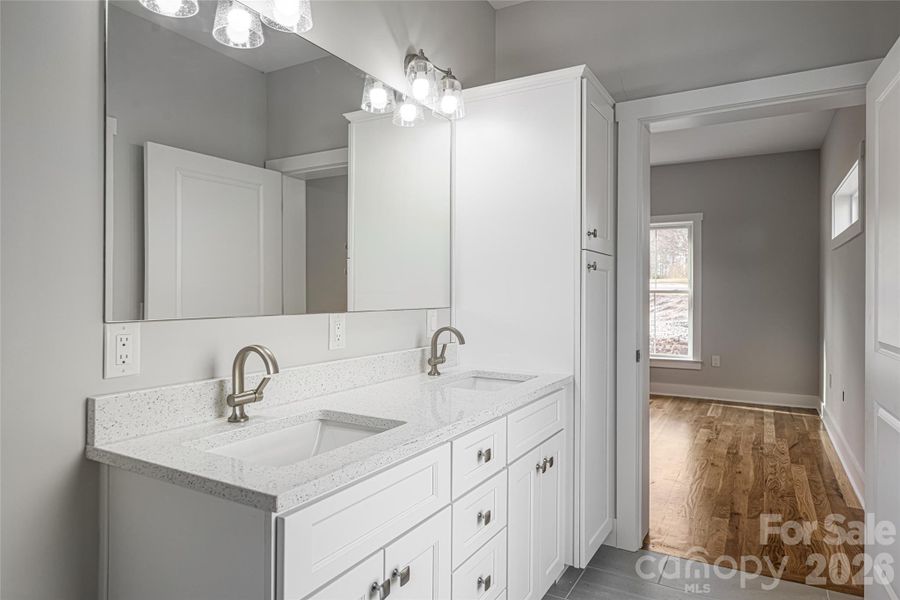 Furnished interior view inside a new home in , Weaverville (Image 9).