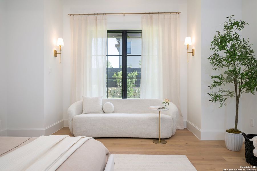 Furnished interior view inside a new home in , San Antonio (Image 38).