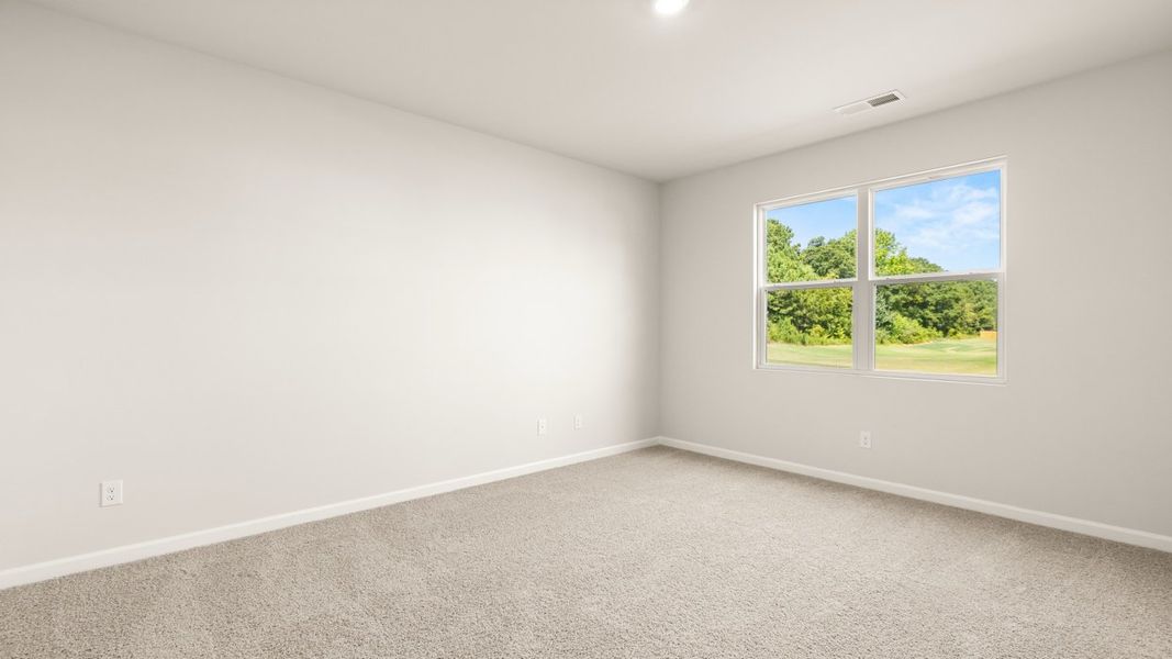 Representative unfurnished interior of a home built from the Elle by D.R. Horton in Preserve at Dove Creek, Statham (Image 17).
