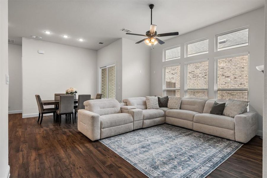 Furnished interior view inside a new home in , Garland (Image 6).