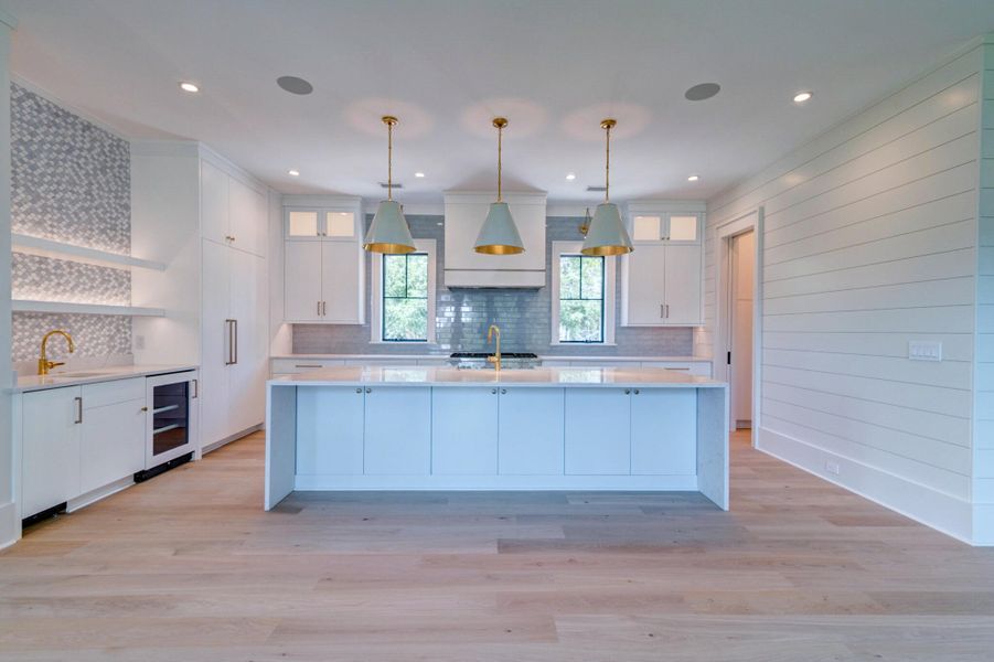 Furnished interior view inside a new home in , Sullivan's Island (Image 9).