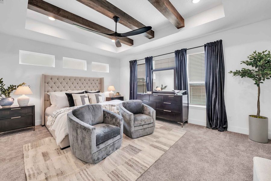 Furnished interior view inside a new home in Bella Charca, Nolanville (Image 3).