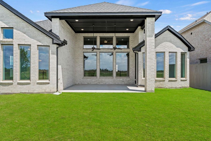 Exterior details and patio area of a home in Jubilee, Hockley (Image 3).