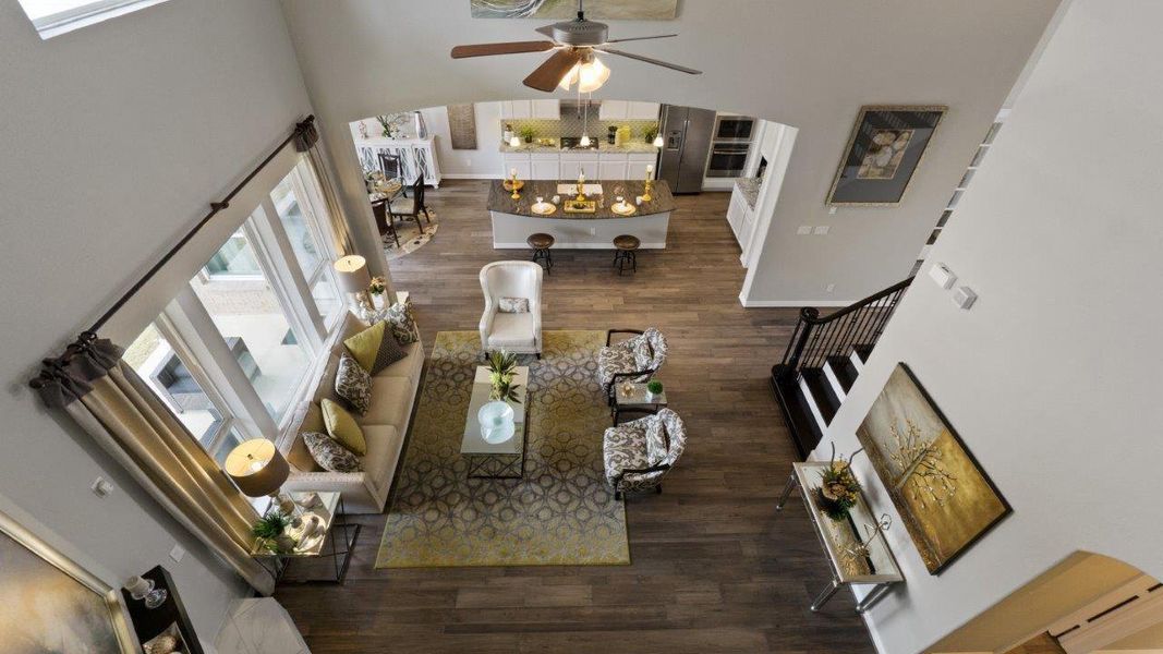 Representative furnished interior of a home built from the Artesia by CastleRock Communities in Solterra, Mesquite (Image 15).