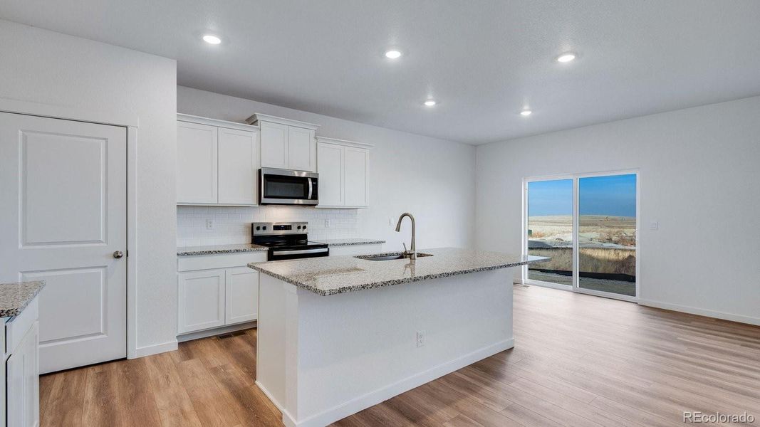Furnished interior view inside a new home in Spring Valley Ranch, Elizabeth (Image 5).