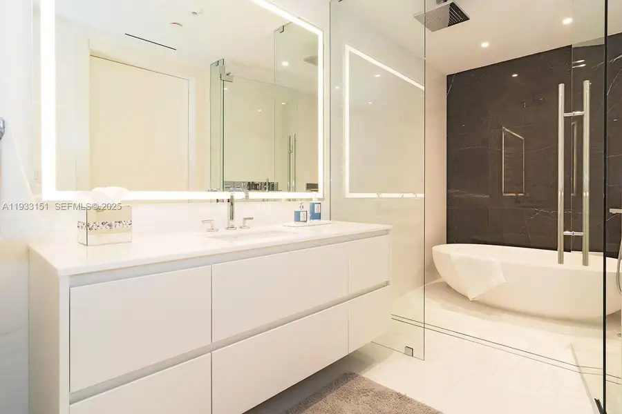 Furnished interior view inside a new home in Aston Martin Residences, Miami (Image 6).