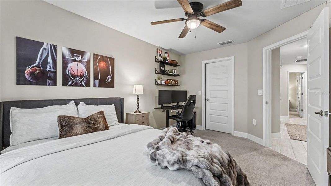Furnished interior view inside a new home in Lake Juliana Estates, Auburndale (Image 47).